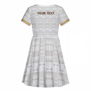 Personalized Kingdom of Kakongo Kid Short Sleeve Dress Royal Stylized