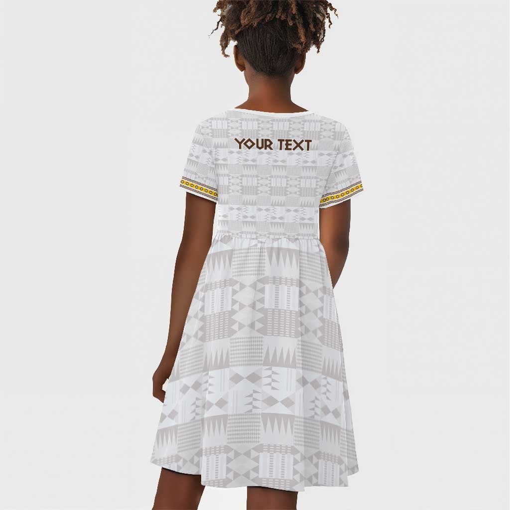 Personalized Kingdom of Kakongo Kid Short Sleeve Dress Royal Stylized