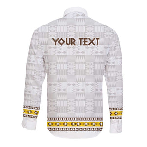 Personalized Kingdom of Kakongo Long Sleeve Button Shirt Royal Stylized