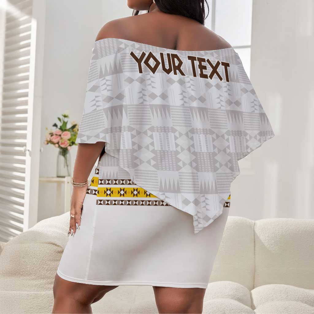 Personalized Kingdom of Kakongo Off Shoulder Short Dress Royal Stylized