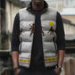 Personalized Kingdom of Kakongo Sleeveless Puffer Jacket Royal Stylized
