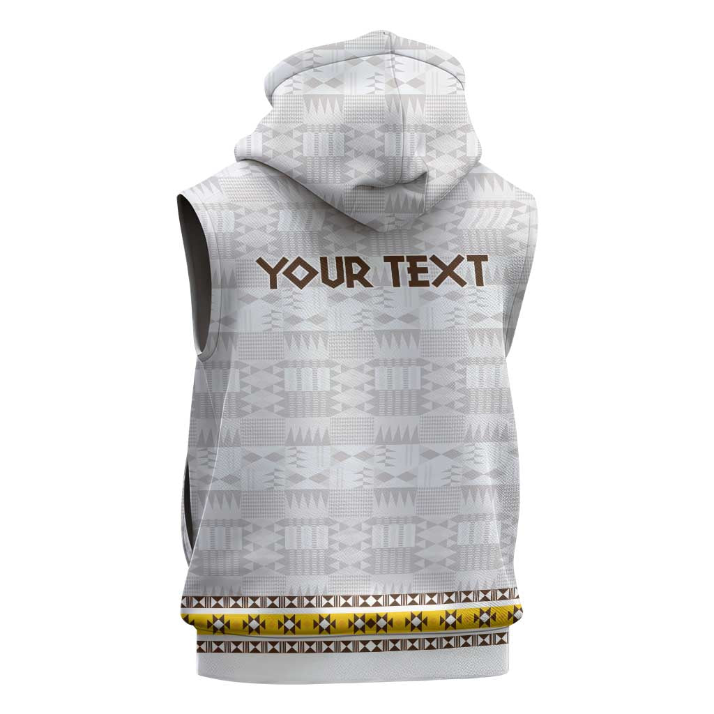 Personalized Kingdom of Kakongo Sleeveless Zip Hoodie Royal Stylized
