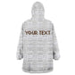 Personalized Kingdom of Kakongo Wearable Blanket Hoodie Royal Stylized
