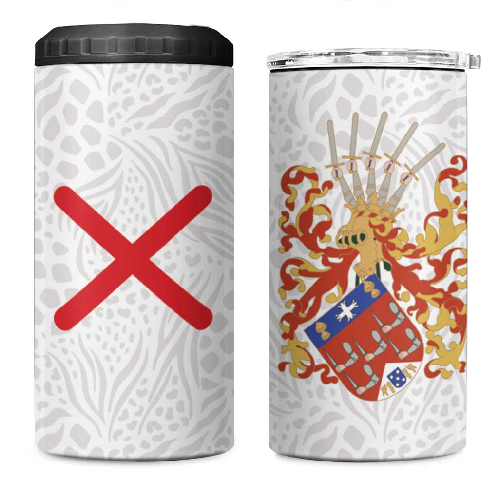 Kingdom of Kongo 4 in 1 Can Cooler Tumbler Kongo dya Ntotila