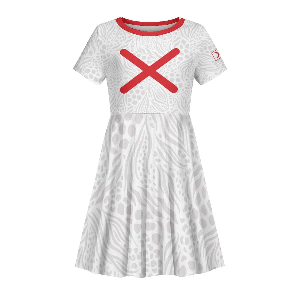 Kingdom of Kongo Kid Short Sleeve Dress Kongo dya Ntotila