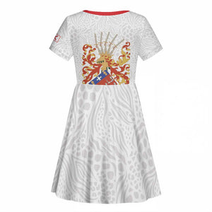Kingdom of Kongo Kid Short Sleeve Dress Kongo dya Ntotila