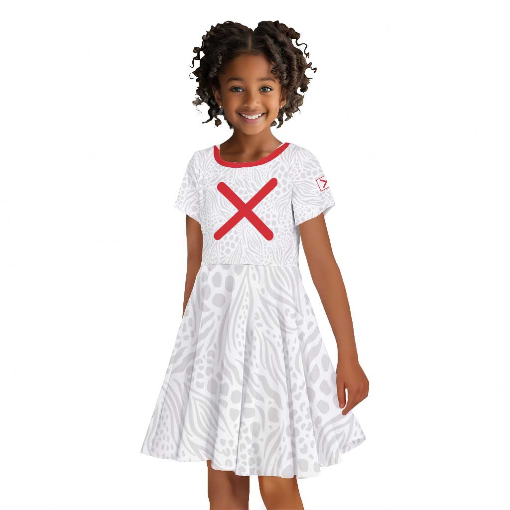 Kingdom of Kongo Kid Short Sleeve Dress Kongo dya Ntotila