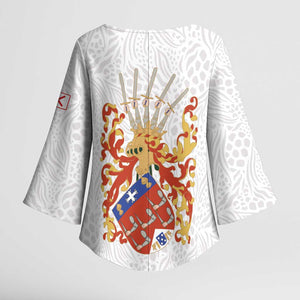 Kingdom of Kongo Kimono Sleeve Blouse Kongo dya Ntotila