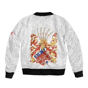 Kingdom of Kongo Sleeve Zip Bomber Jacket Kongo dya Ntotila