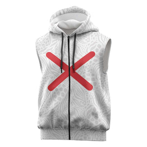 Kingdom of Kongo Sleeveless Zip Hoodie Kongo dya Ntotila