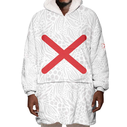 Kingdom of Kongo Wearable Blanket Hoodie Kongo dya Ntotila