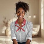 Kingdom of Kongo Women Casual Shirt Kongo dya Ntotila