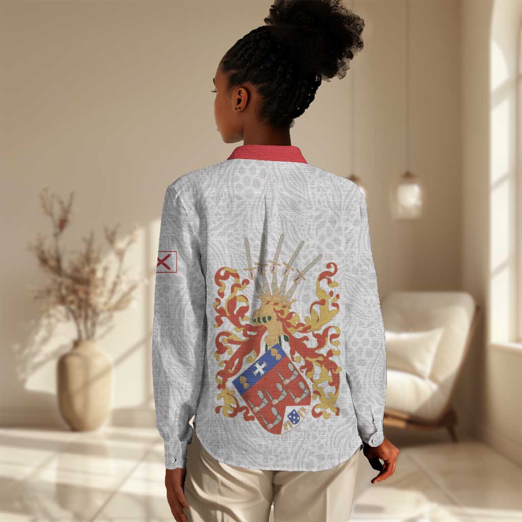 Kingdom of Kongo Women Casual Shirt Kongo dya Ntotila