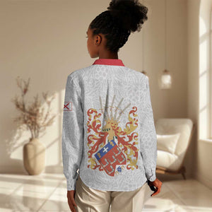 Kingdom of Kongo Women Casual Shirt Kongo dya Ntotila