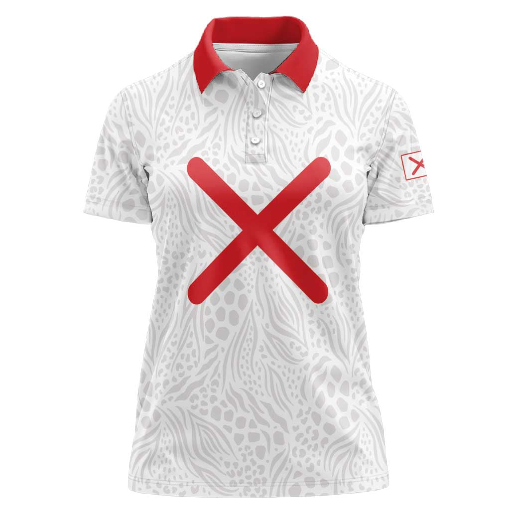 Kingdom of Kongo Women Polo Shirt Kongo dya Ntotila