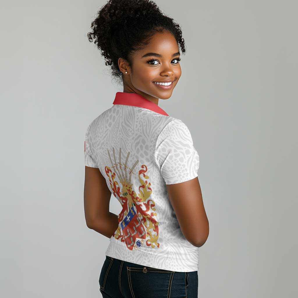 Kingdom of Kongo Women Polo Shirt Kongo dya Ntotila