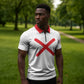 Kingdom of Kongo Zipper Polo Shirt Kongo dya Ntotila