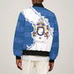 Kingdom of Loango Bomber Jacket African Pattern Flag Stylized