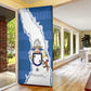 Kingdom of Loango Door Cover African Pattern Flag Stylized