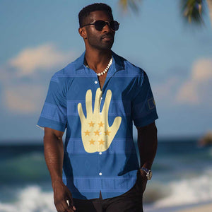 Kingdom of Loango Hawaiian Shirt African Pattern Flag Stylized