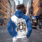 Kingdom of Loango Hoodie African Pattern Flag Stylized