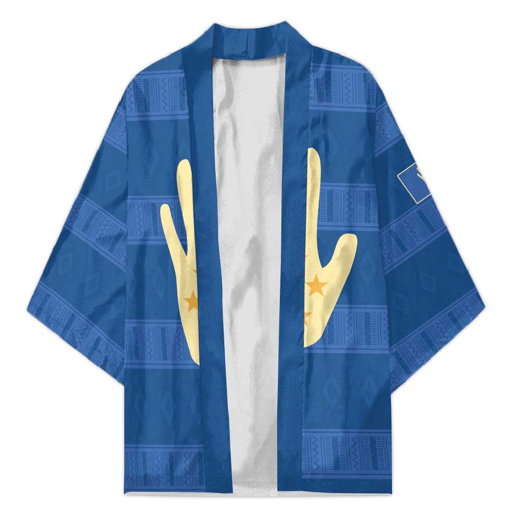 Kingdom of Loango Kimono African Pattern Flag Stylized