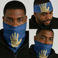 Kingdom of Loango Neck Gaiter African Pattern Flag Stylized