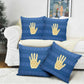 Kingdom of Loango Pillow Cover African Pattern Flag Stylized