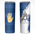 Kingdom of Loango Skinny Tumbler African Pattern Flag Stylized