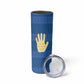 Kingdom of Loango Skinny Tumbler African Pattern Flag Stylized