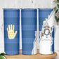 Kingdom of Loango Skinny Tumbler African Pattern Flag Stylized