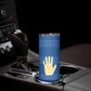 Kingdom of Loango Skinny Tumbler African Pattern Flag Stylized