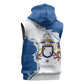 Kingdom of Loango Sleeveless Hoodie African Pattern Flag Stylized