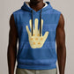 Kingdom of Loango Sleeveless Hoodie African Pattern Flag Stylized