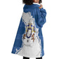 Kingdom of Loango Wearable Blanket Hoodie African Pattern Flag Stylized