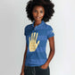Kingdom of Loango Women Polo Shirt African Pattern Flag Stylized