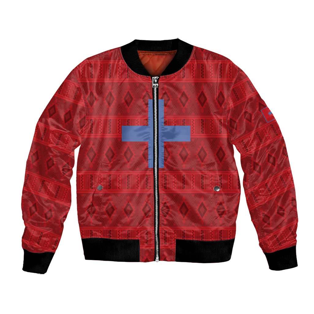 Kingdom of Ndongo Bomber Jacket Utuminu ua Ngola