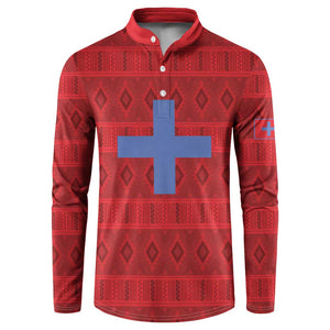 Kingdom of Ndongo Button Sweatshirt Utuminu ua Ngola