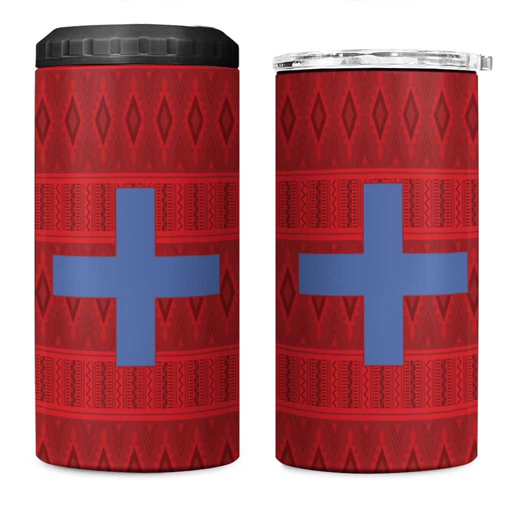 Kingdom of Ndongo 4 in 1 Can Cooler Tumbler Utuminu ua Ngola