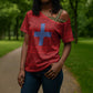Kingdom of Ndongo Cross Shoulder Shirt Utuminu ua Ngola