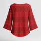 Kingdom of Ndongo Kimono Sleeve Blouse Utuminu ua Ngola