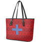 Kingdom of Ndongo Leather Tote Bag Utuminu ua Ngola