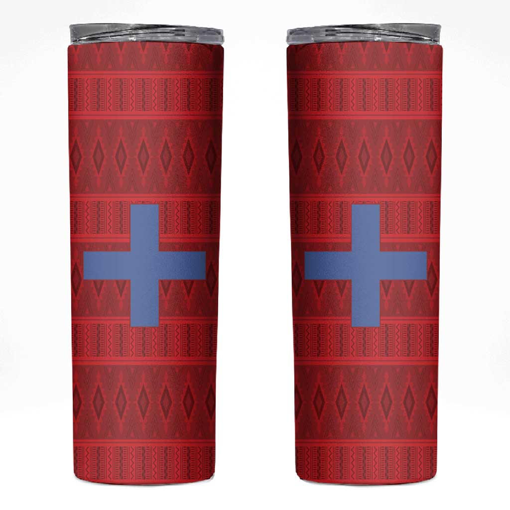 Kingdom of Ndongo Skinny Tumbler Utuminu ua Ngola