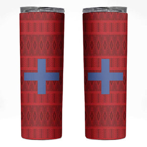 Kingdom of Ndongo Skinny Tumbler Utuminu ua Ngola