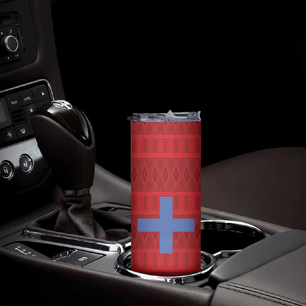 Kingdom of Ndongo Skinny Tumbler Utuminu ua Ngola