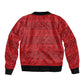 Kingdom of Ndongo Sleeve Zip Bomber Jacket Utuminu ua Ngola