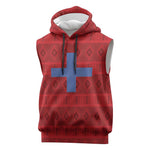 Kingdom of Ndongo Sleeveless Hoodie Utuminu ua Ngola
