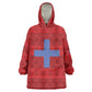 Kingdom of Ndongo Wearable Blanket Hoodie Utuminu ua Ngola