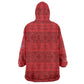 Kingdom of Ndongo Wearable Blanket Hoodie Utuminu ua Ngola