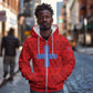 Kingdom of Ndongo Zip Hoodie Utuminu ua Ngola